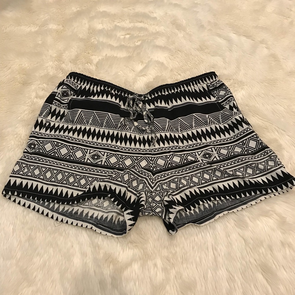 No Boundaries Patterned Shorts